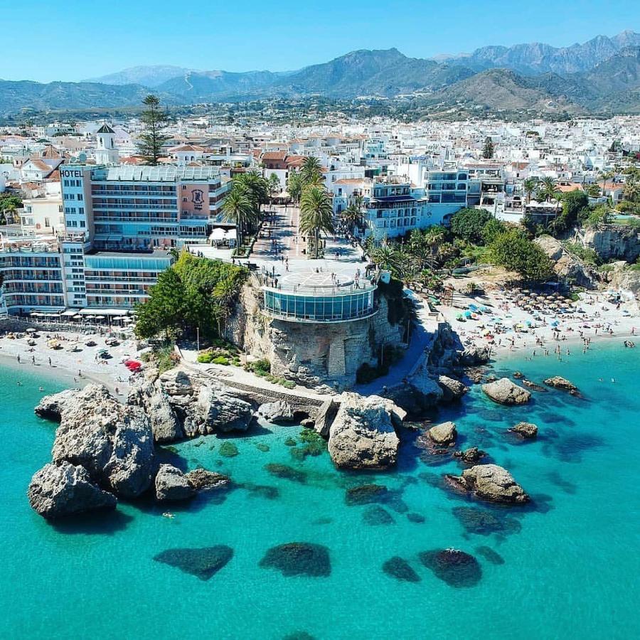 Apartamento Con Vistas Al Mar Nerja Exteriör bild